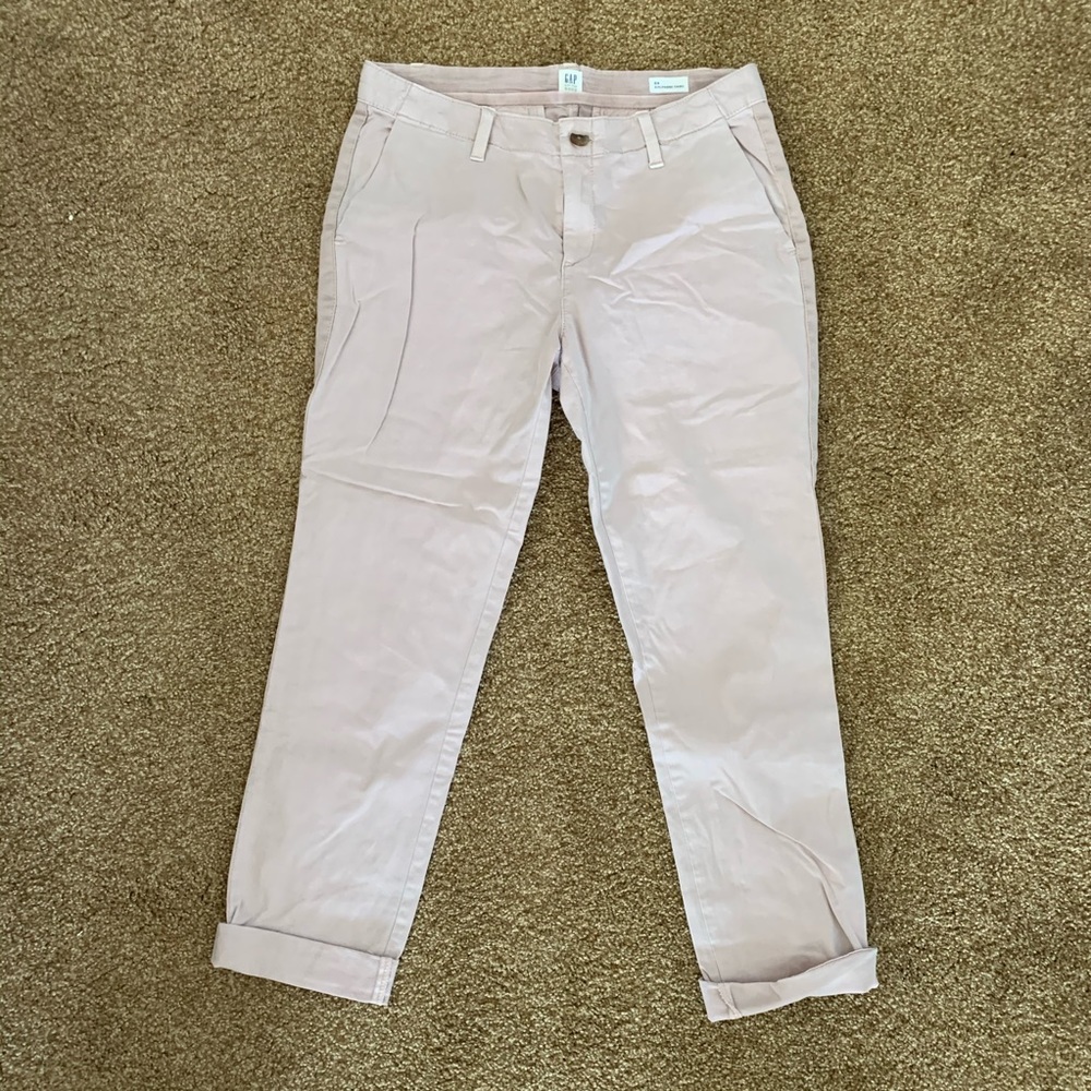 GAP girlfriend chino - pale pink